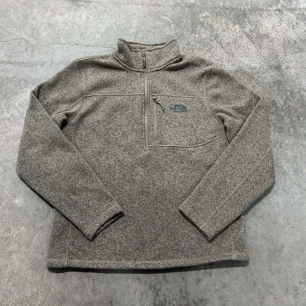 The North Face 1/4 Zip Pullover Fleece Sweater Jacket Men's Size Large
